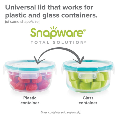 Snapware® Total Solution® 8.5-cup Rectangular Plastic Containers 4-pc Set with Lids